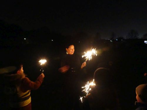 F11 Feuershow Wunderkerzen 1