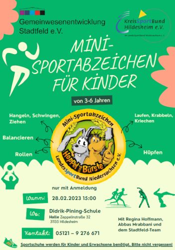 Einladung Minisportfest