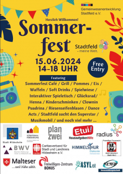 Sommerfest Flyer Back