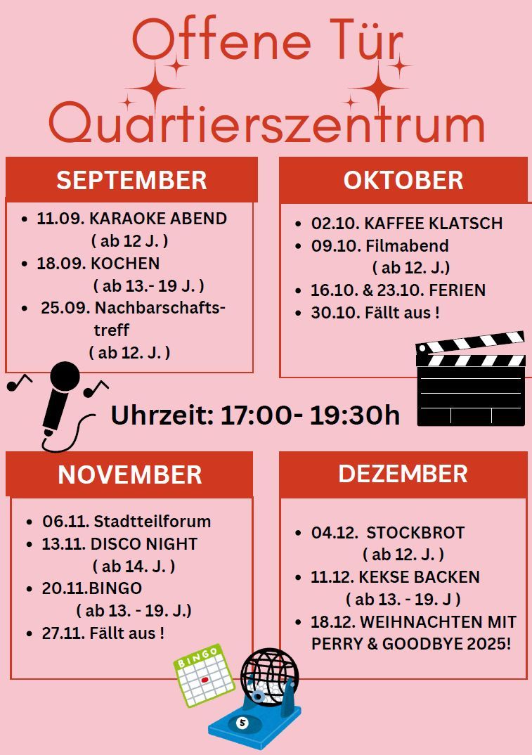 Offene Tür Termine
