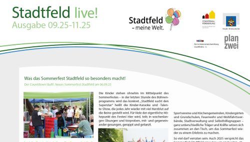Stadtfeld live! Ausg. 09-11.25